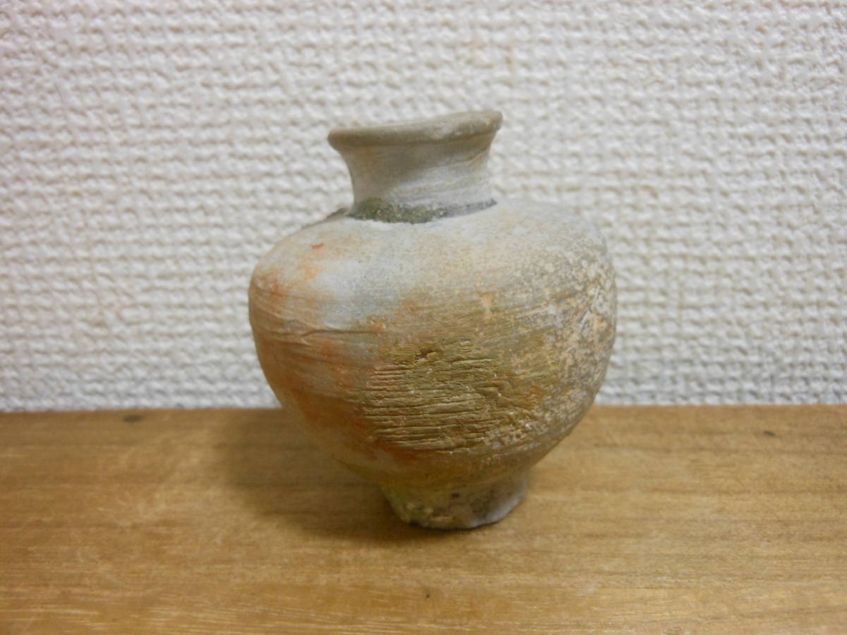 古瀬戸小壺(小瓶子) 鎌倉時代 古美術 六古窯 花呼ぶ器 古瀬戸小壺(小