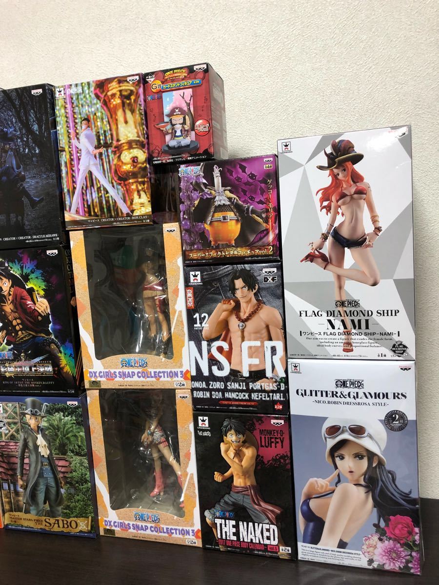 未開封 未開封 ワンピース DXF フィギュア 15体セット キングオブ 