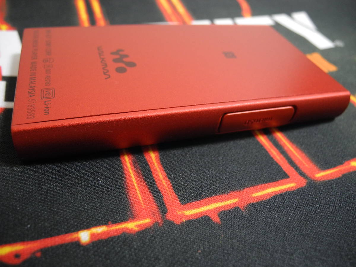 オーディオ機器 SONY ウォークマン NW-A37 (64GB)レッド 純正ケーブル