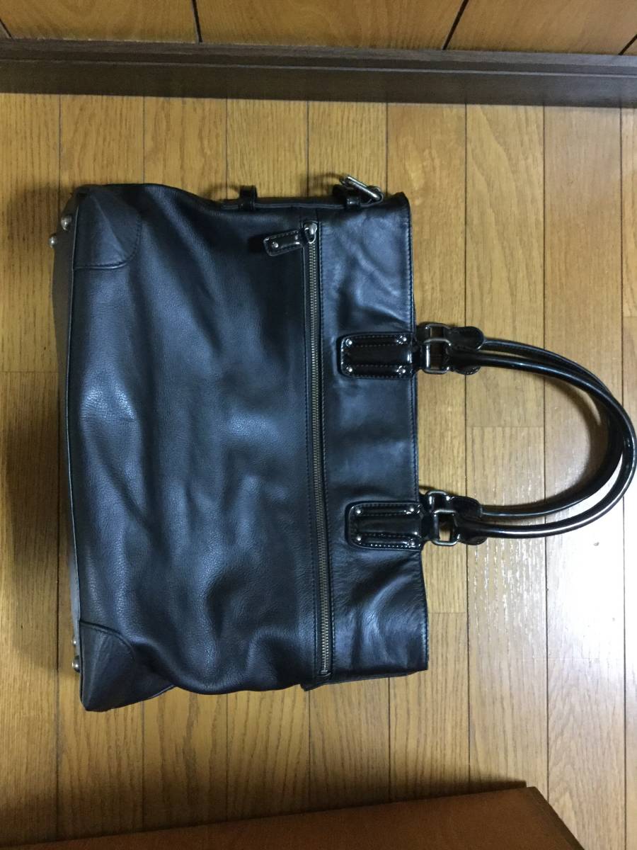 限定セール，新作 ランバン オン ブルー LANVIN en Bleu トートバッグ ブラック 中古