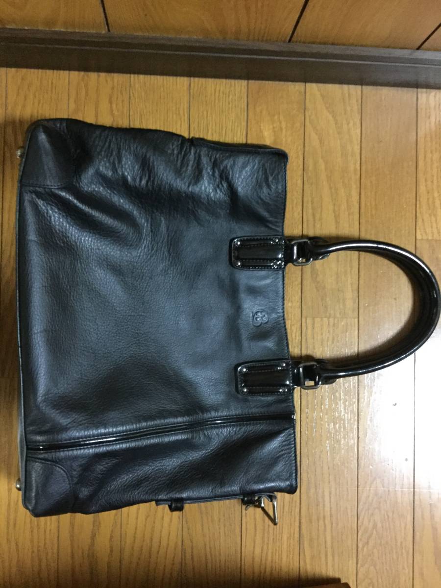 限定セール，新作 ランバン オン ブルー LANVIN en Bleu トートバッグ ブラック 中古