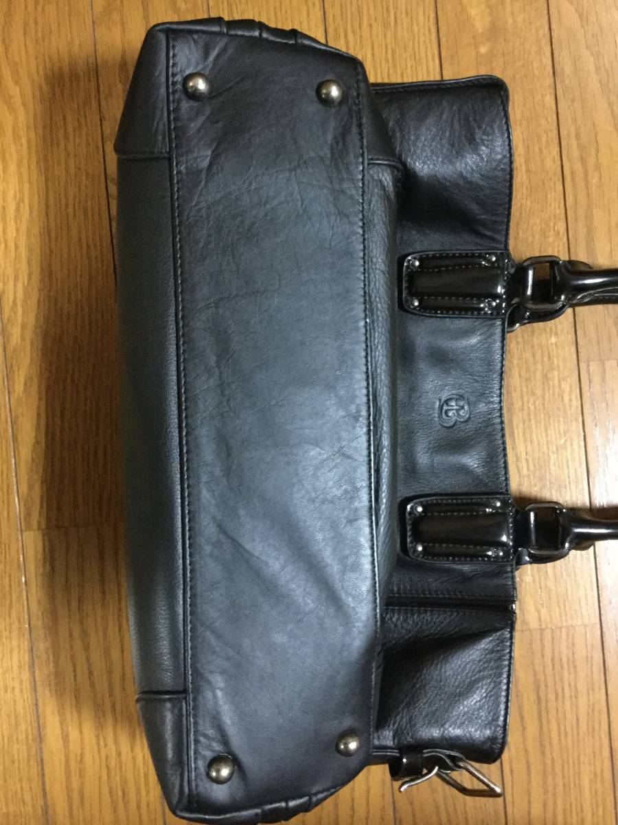 限定セール，新作 ランバン オン ブルー LANVIN en Bleu トートバッグ ブラック 中古