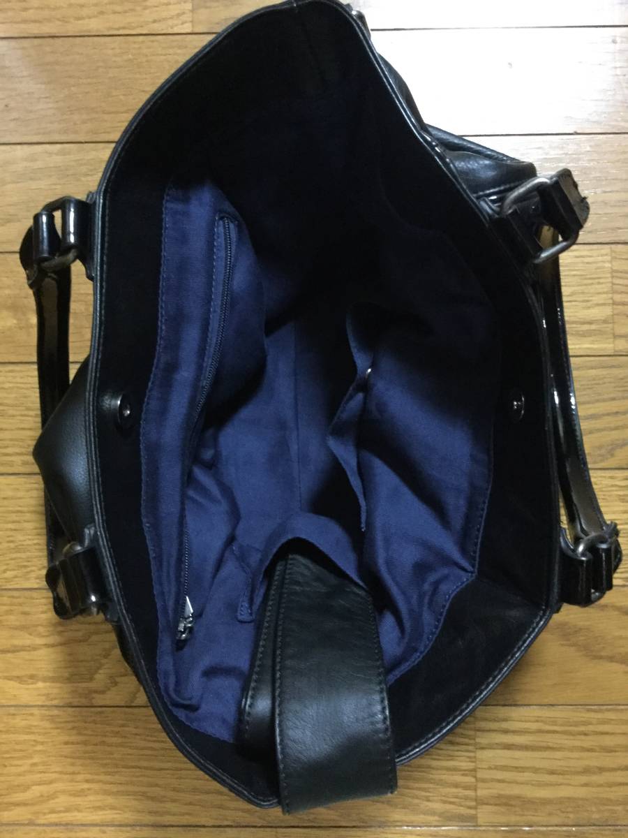 限定セール，新作 ランバン オン ブルー LANVIN en Bleu トートバッグ ブラック 中古