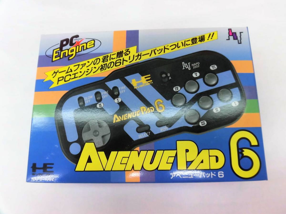 未使用 PCエンジン アベニューパッド6 ③ PCエンジン Engine NEC 1個