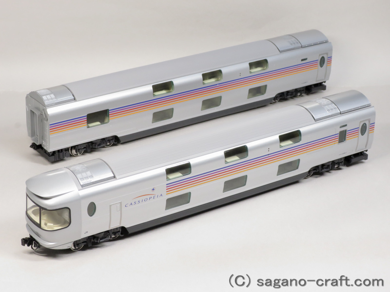 □室内灯付・12両フル□TOMIX HO-9031他 E26系カシオペアクルーズ