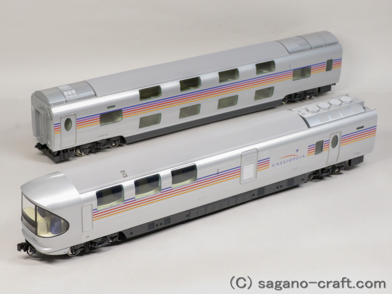 □室内灯付・12両フル□TOMIX HO-9031他 E26系カシオペアクルーズ