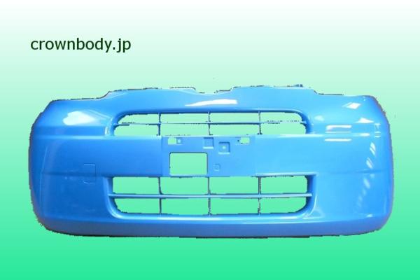 ♪2714 タント L375S ノーマル フロントバンパー ファインブルーマイカメタリック(B67) 社外新品