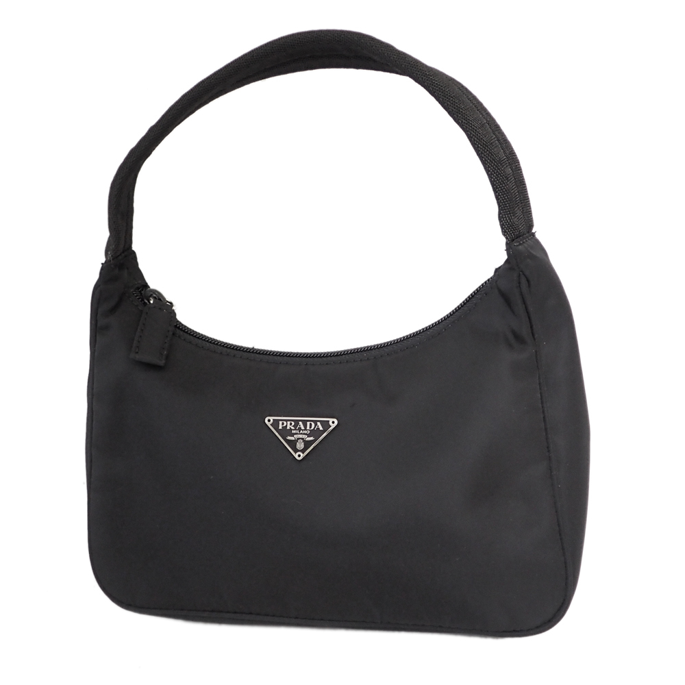 ✨美品✨PRADA アクセサリーポーチ ミニハンドバッグ 三角