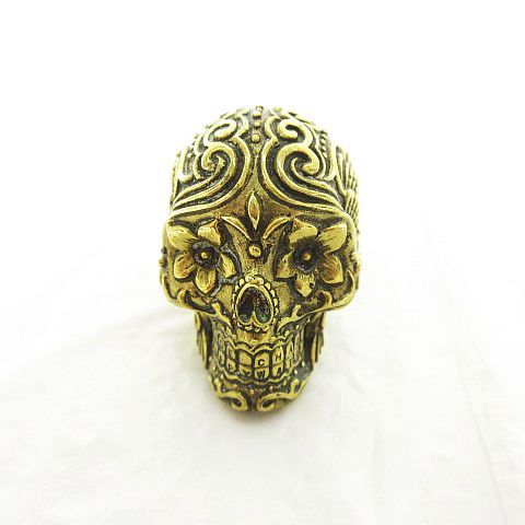 RUDE GALLERY CHAOS スカルブローチ ピンバッジ 美品！！RUDE GALLERY