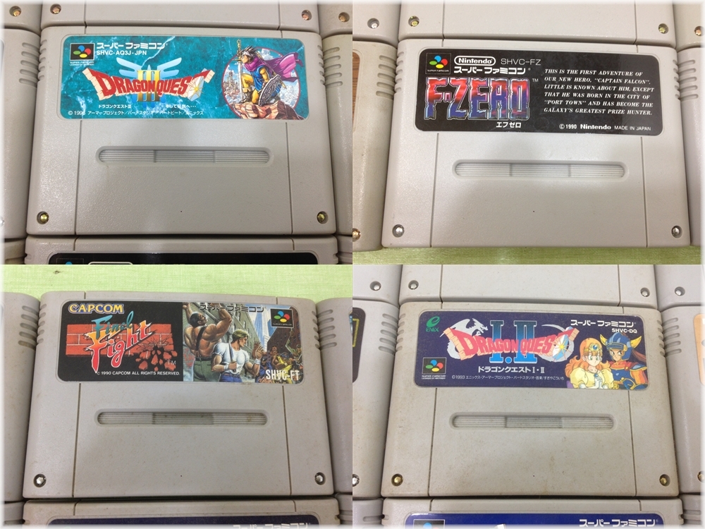 □スーパーファミコン ソフト カセット 36本セット ニンテンドー