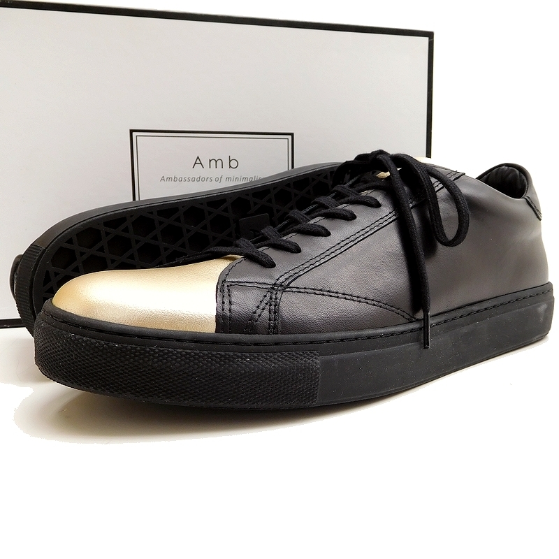 【超激得，高品質】 2018モデル 2000 HBI 8 定価2.3万 Amb エーエムビー バイカラー レザー ローカット スニーカー シューズ 42 / z813-6(27.5cm)｜売買されたオークション情報、yahooの商品情報をアーカイブ公開 - オークフ 27.5cm