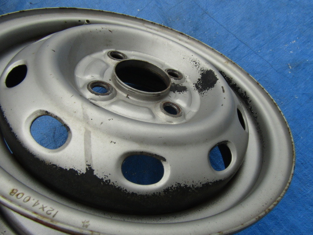 スバル サンバー 純正スチールホイール 12x4J 45 [T-739] サンバー