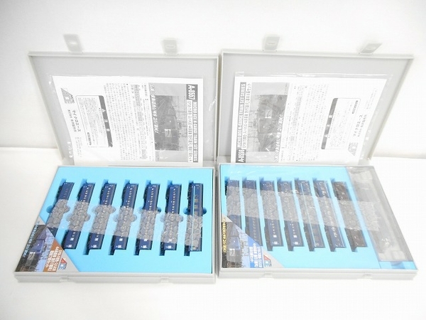中古 Micro Ace A-8556 A-8557 EF58-75 青色 スハネ 30 44系 客車 急行