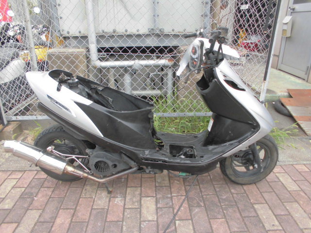 Yahoo!オークション -「アドレス v125」(部品取り車) (オートバイ車体