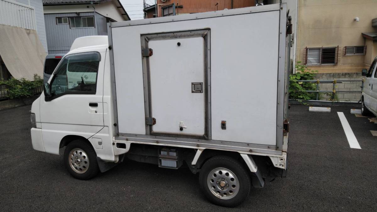 サンバートラック 冷蔵冷凍車 低温 ー22℃ エンジン載せ替え歴有り 加速 