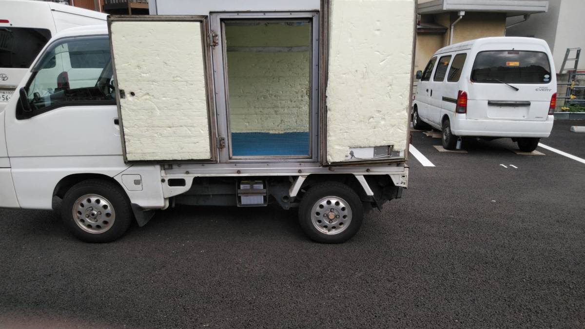 サンバートラック 冷蔵冷凍車 低温 ー22℃ エンジン載せ替え歴有り 加速 