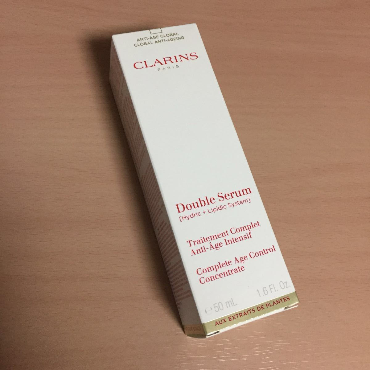 【正規品，品質保証】 CLARINS クラランス ダブルセーラム EX 50ml(美容液)｜売買されたオークション情報、yahooの商品情報をアーカイブ公開 - オークファン 基礎化粧品