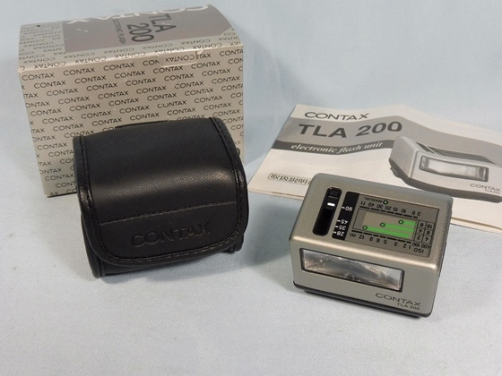◇ CONTAX コンタックス 【TLA200】 美品 ◇G1/G2用ストロボ