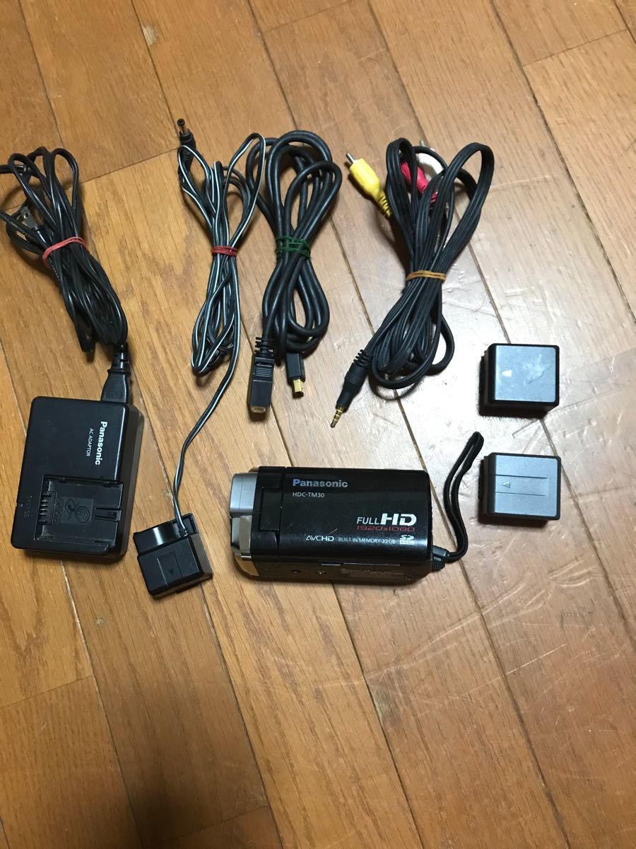 パナソニック HDC-TM30 バッテリー2個付 【公式通販】