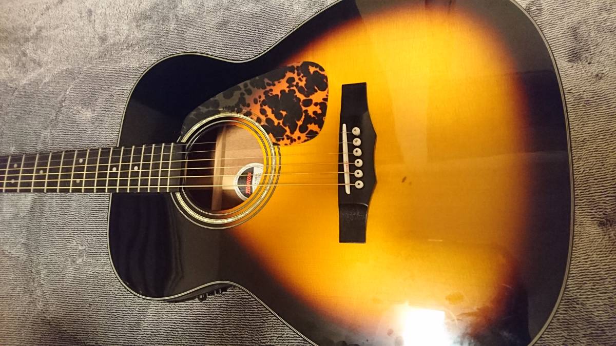 ◎ MORRIS(モーリス) F-12ⅡTS 改エレアコ アコースティックギター 弦 