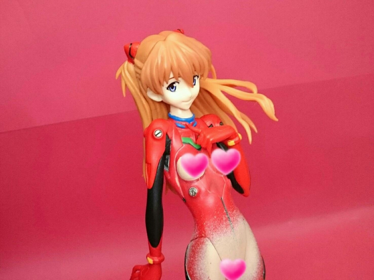 アスカ・ラングレー リペイント 透け肌塗装 テニス フィギュア 