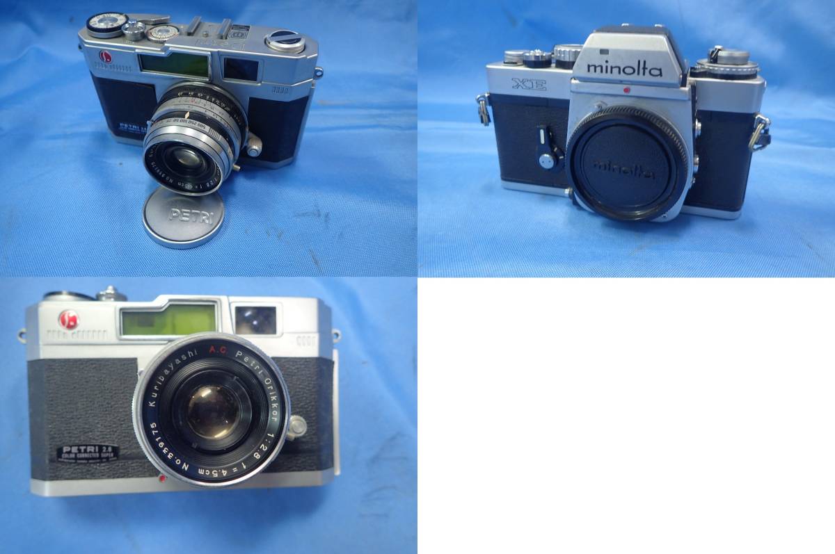 ジャンク☆キャノン・ミノルタ・マミヤなどカメラ色々10点セット フィルムカメラ MAMIYA キャノン レンズ まとめ 4点動作未確認&frasl;ジャンク品