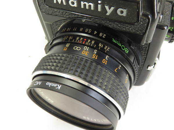 1円 MAMIYA 1：2.8 F=80 フイルム カメラ DD812 中判カメラ用大口径