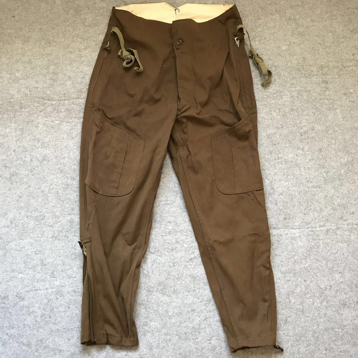 旧日本軍日本陸軍日本海軍○飛行服下衣 ホビー、カルチャー ミリタリー