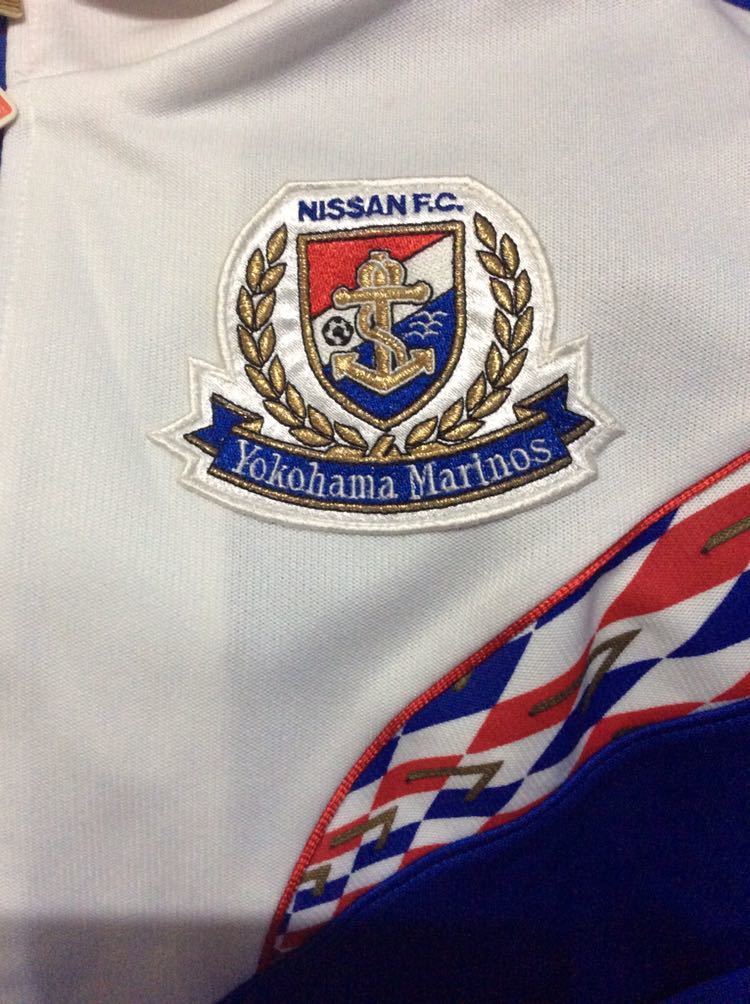 adidas アディダス DESCENTE製デサント製ジャージ Jリーグ横浜マリノス レア！新品未使用！_2