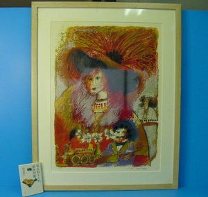 テオトビアス リトグラフのYahoo!オークション(旧ヤフオク!)の相場