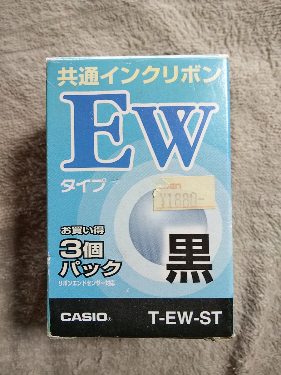 CASIO T-EW-ST 共通インクリボン EWタイプ 黒 3個セット(インクリボン)｜売買されたオークション情報、yahooの商品情報を ...