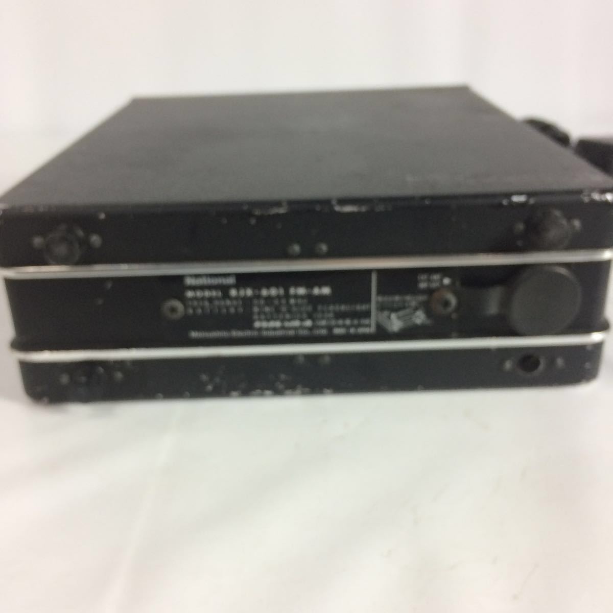 National ナショナル RJX-601 ◇3305 50MHz帯 FM&frasl;AM ★☆National RJX-601/FM-AM/無線機【ジャンク】☆★