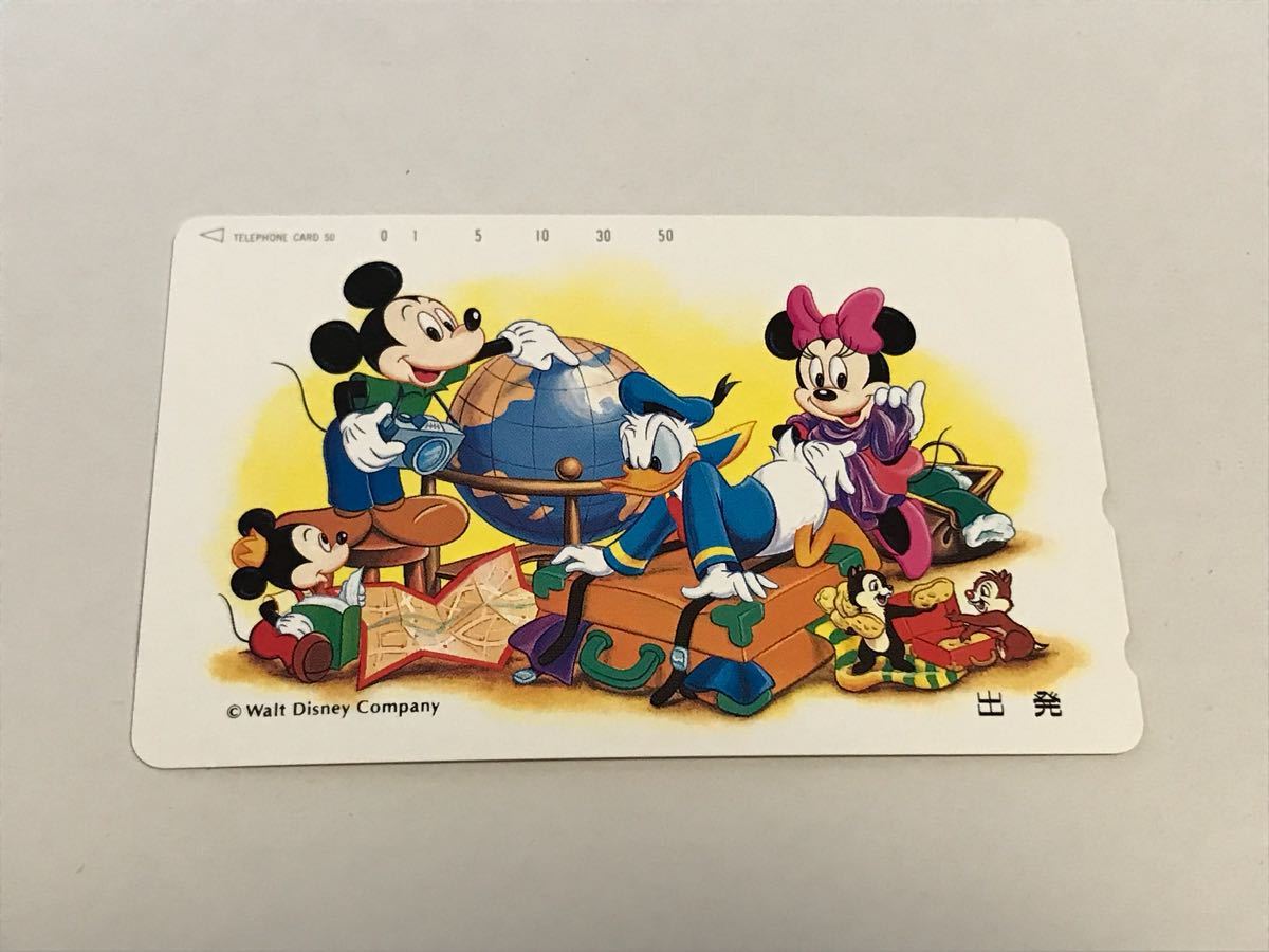 ディズニー テレフォンカード テレカ 50度 世界旅行シリーズ 出発 ミッキー ミニー ドナルド 保管品 ディズニー 売買されたオークション情報 Yahooの商品情報をアーカイブ公開 オークファン Aucfan Com
