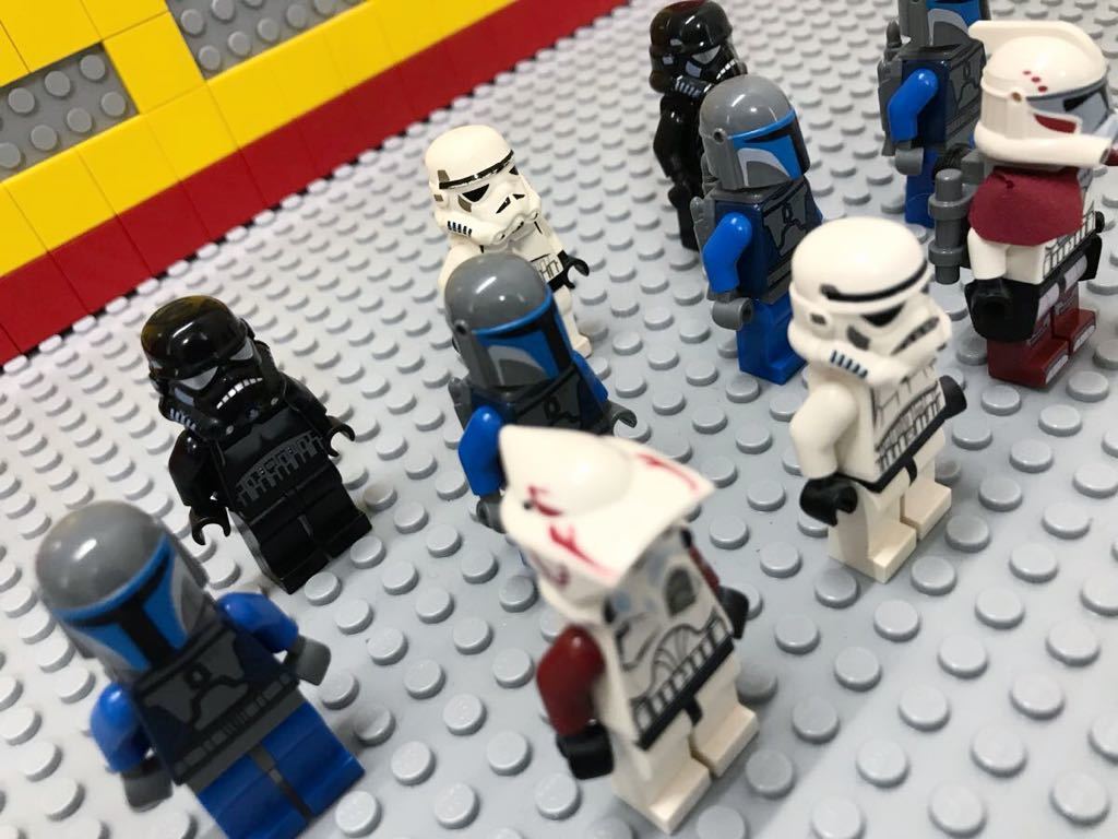 ☆スターウォーズ☆ レゴ ミニフィグ 大量10体 トルーパー 上級 ARF ARC シャドウ ストーム マンダロリアン LEGO 人形 帝国軍 兵士