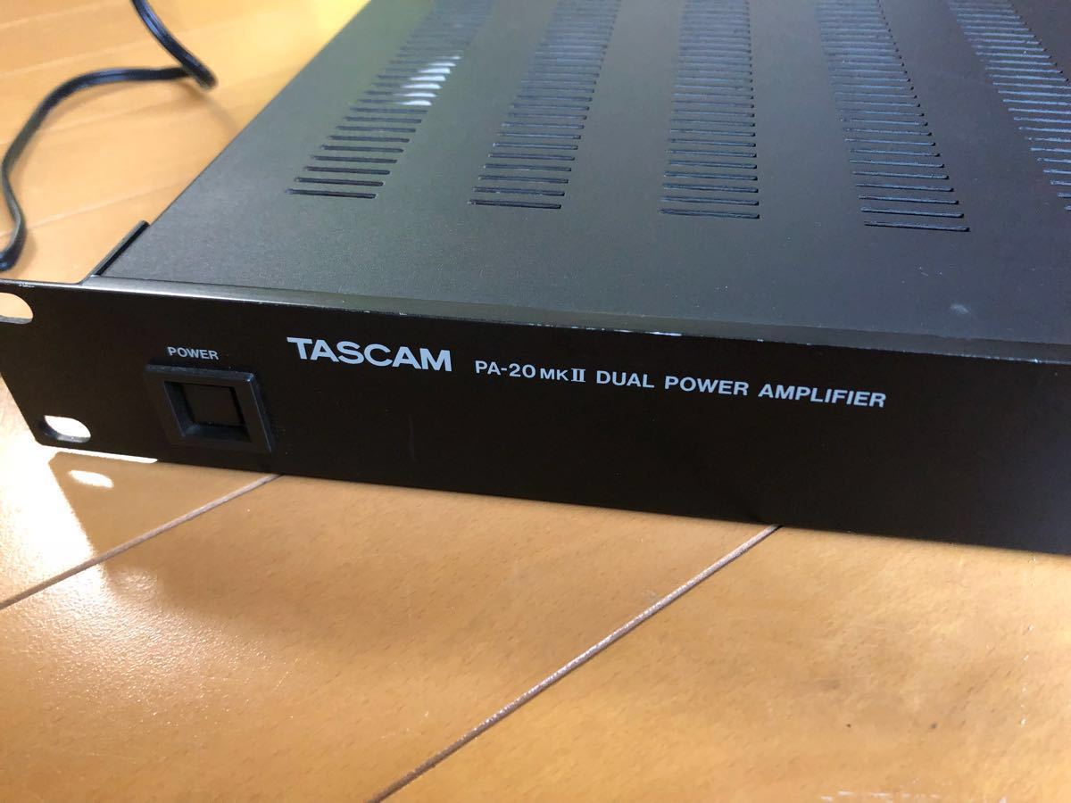 TASCAM PA-20 mk2 ステレオ パワーアンプ 【公式通販】