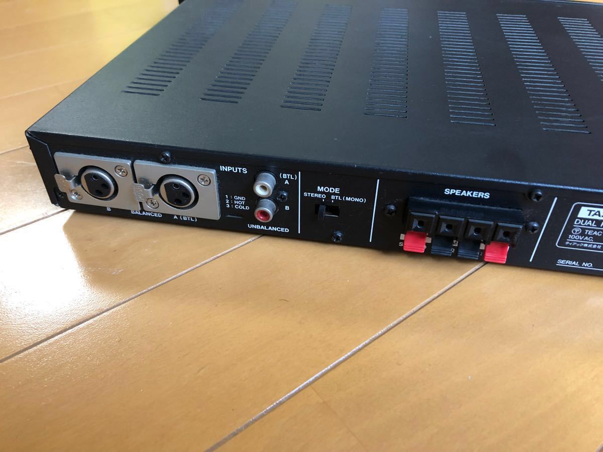 TASCAM PA-20 mk2 ステレオ パワーアンプ 【公式通販】