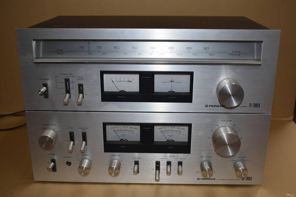 Pioneer パイオニア TX-7800Ⅱ / SA-7800Ⅱ プリメインアンプ 