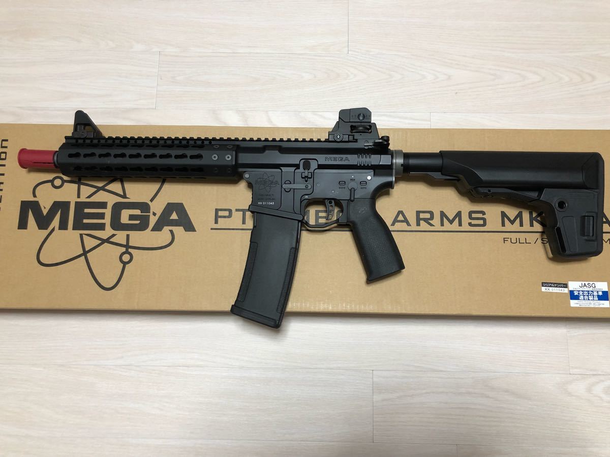MKM KSC Mega - AR15 M4 CQB ガスブローバック MEGA 本体｜長物｜電動 