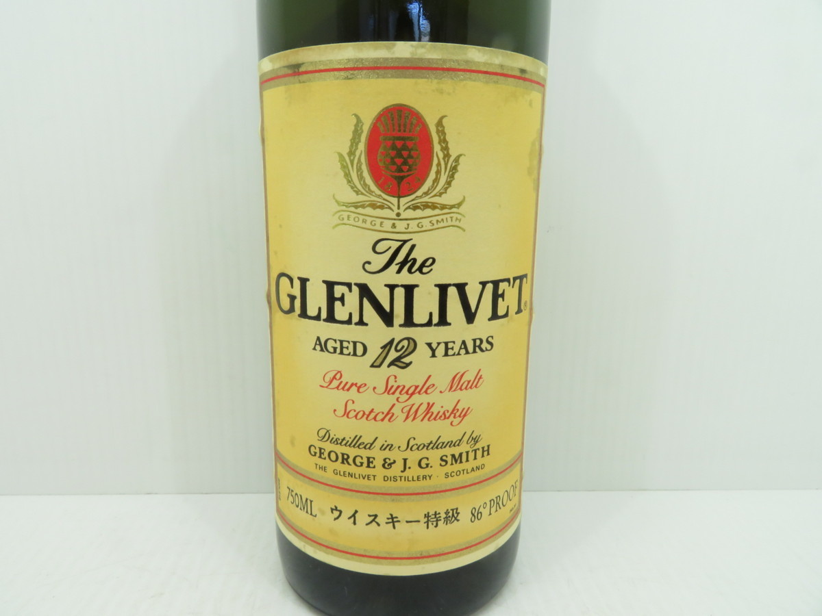 古酒The 古酒☆The GLENLIVET/グレンリベット 12年 特級従価 