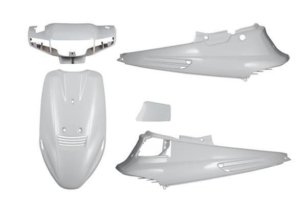 新品 スズキ アドレスV100 CE11A 外装5点セット 白 ホワイト 前期 外装