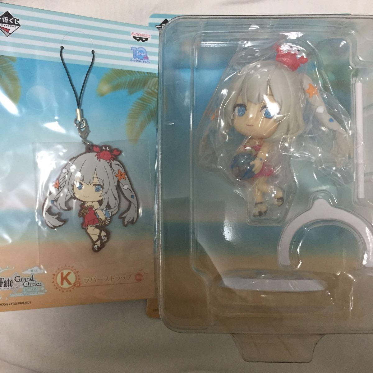一番くじ Fate Grand Order 夏だ 水着だ きゅんキャラサマー Part1 D賞 キャスター マリーアントワネット K賞 ラバーストラップ Fate 売買されたオークション情報 Yahooの商品情報をアーカイブ公開 オークファン Aucfan Com