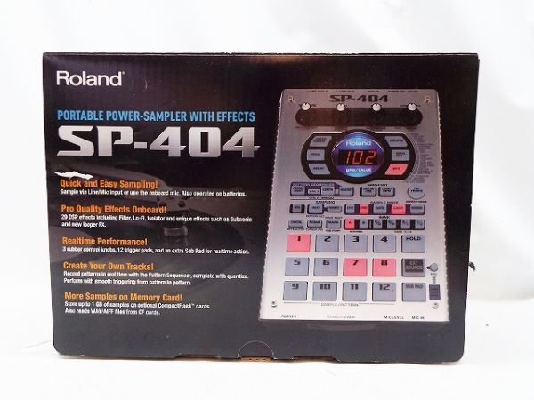 s134 91 Roland コンパクト サンプラー SP404 ジャンク