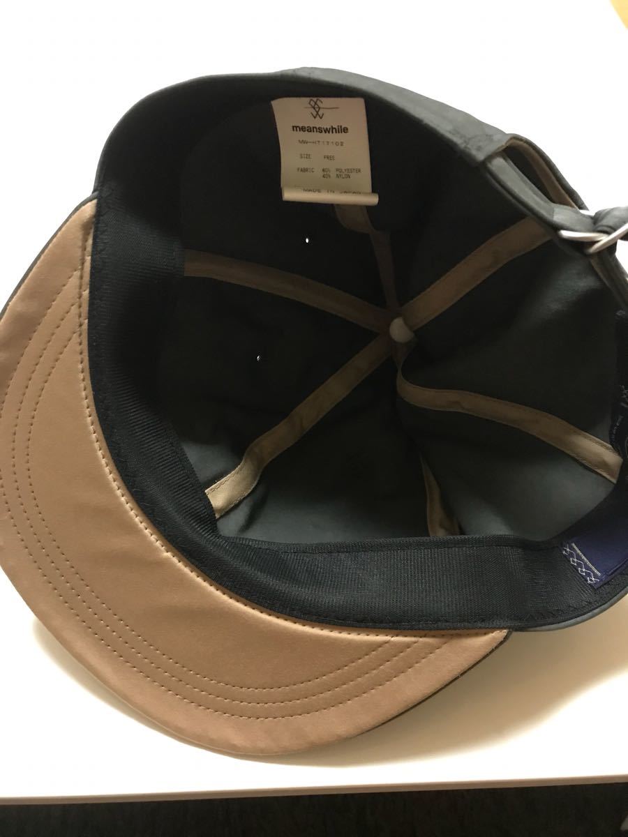 meanswhile b.b cap ミーンズワイル キャップ