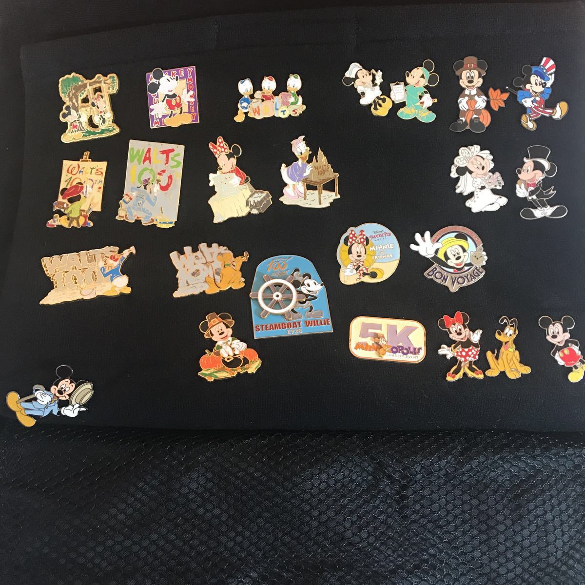 ディズニー ピンバッジ バッグ 大量 【公式通販】