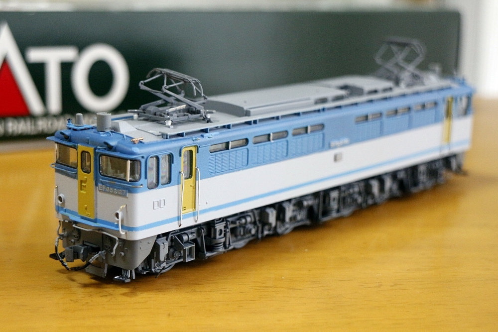 KATO HOゲージ EF65-1000 塗替え品 JR貨物 EF65-2127 広島更新色の入札