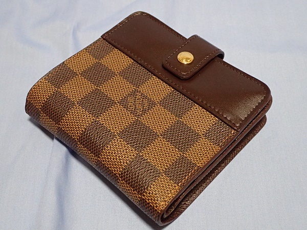 N61668【ルイ・ヴィトン】ダミエ/カード用ポケット、ファスナー付き