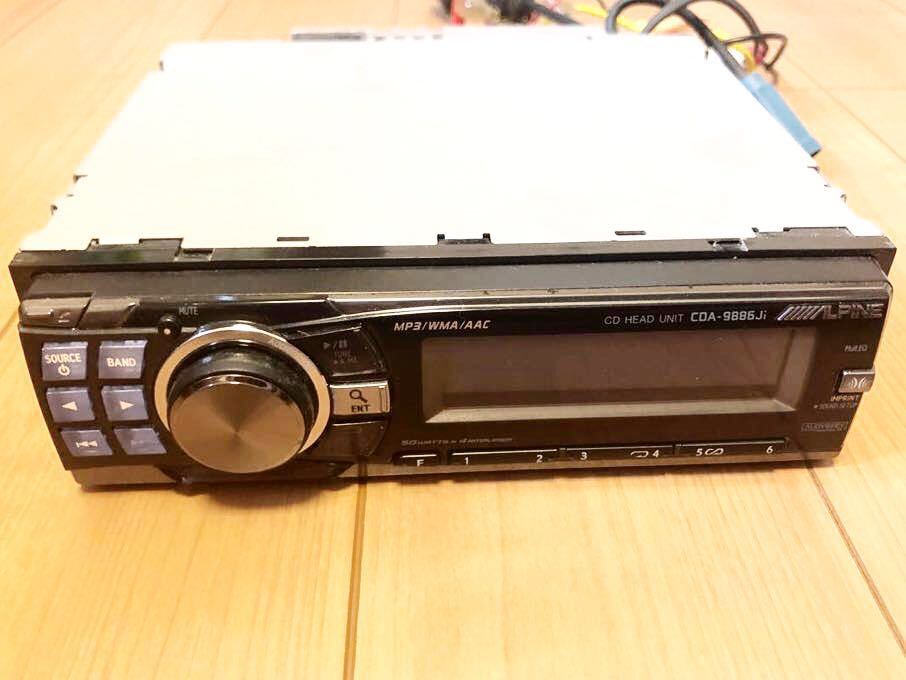 アルパイン CDA-9886Ji オーディオ CD プレイヤー USB 1DIN *74