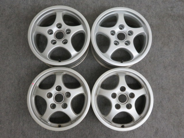 希少 ポルシェ 911 964 純正 16×6J＋52 16×8J＋52 PCD130 ホイールのみ 4本