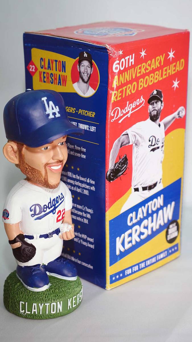 クレイトン・カーショウ，MLBバブルヘッド2018，ロサンゼルス