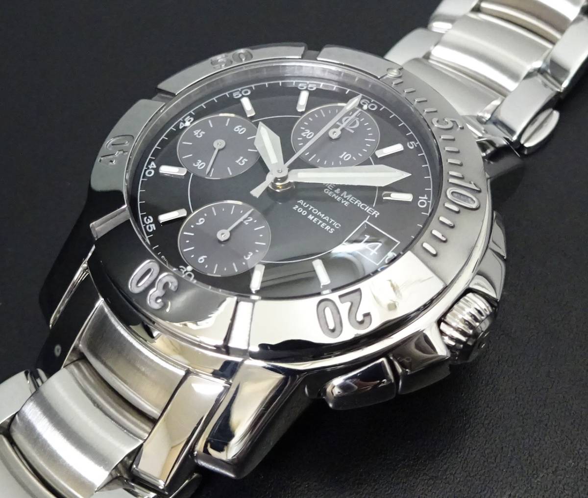 Mercier 時計 ボーム&メルシエ クロノグラフ M0A10826 リビエラ クロノ